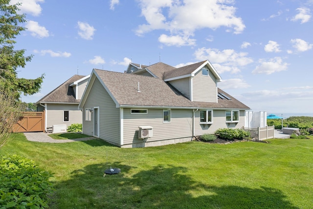 25 Ocean Ave, Cape Elizabeth, ME 04107 - back of property with a shingled roof and a gate