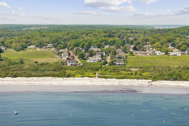 25 Ocean Ave, Cape Elizabeth, ME 04107 - aerial view of expansive beach and a heavily wooded area