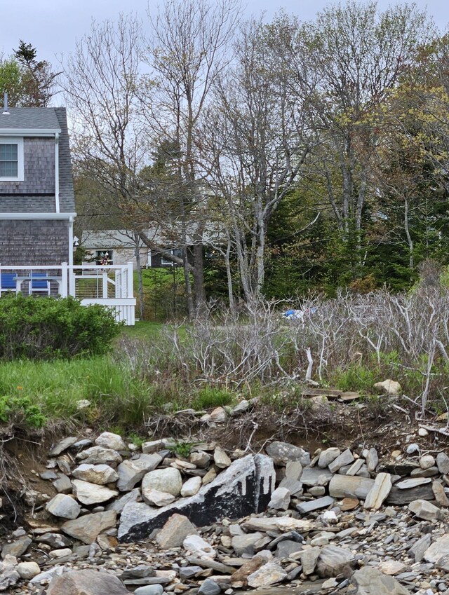 42 Old Mill Rd, Bristol, ME 04554 - view of yard