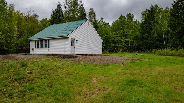 22 Partridge Ln, Medford, ME 04463 - view of outdoor structure with a forest view