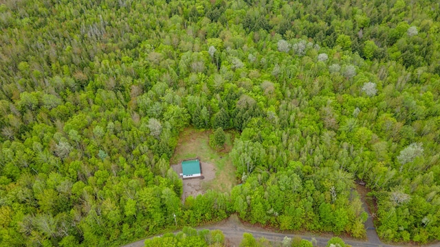 22 Partridge Ln, Medford, ME 04463 - aerial view of property and surrounding area with a forest