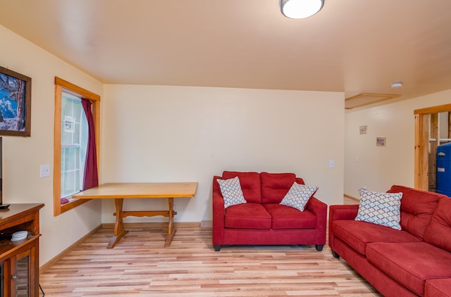 22 Partridge Ln, Medford, ME 04463 - living area featuring wood finished floors and baseboards