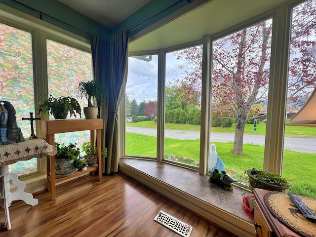 13 Pearl St, Fort Kent, ME 04743 - sunroom / solarium with wood finished floors