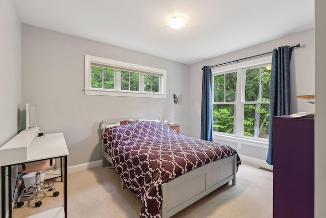 45 S Ridge Rd, Falmouth, ME 04105 - bedroom with carpet and baseboards