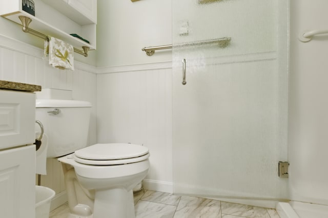 19 Rumery Rd, Lyman, ME 04002 - bathroom with toilet and marble finish flooring