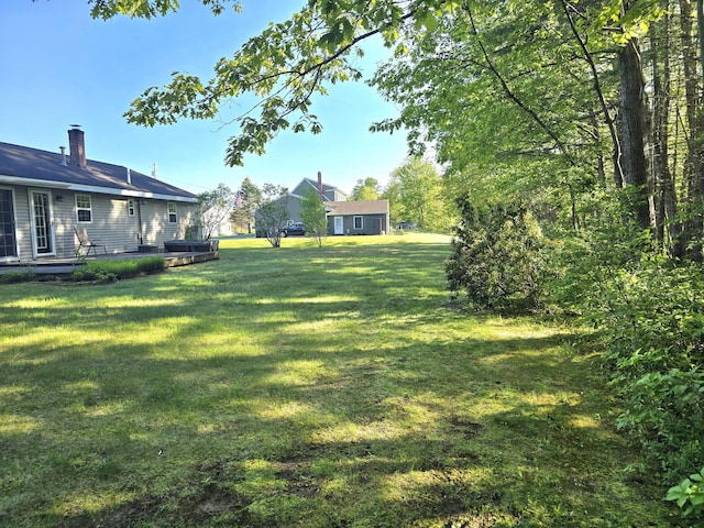 83 Clover Ln, Auburn, ME 04210 - view of green lawn