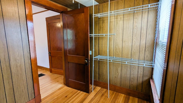 191 Bates St, Pittsfield, ME 04967 - walk in closet featuring wood finished floors