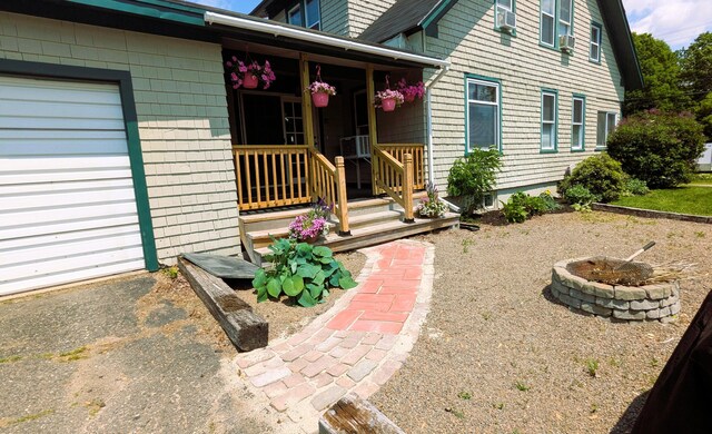 191 Bates St, Pittsfield, ME 04967 - entrance to property with cooling unit