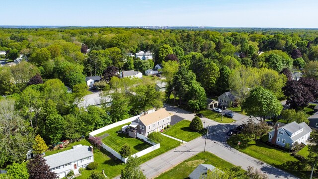 77 Carter St, Portland, ME 04103 - aerial view of a heavily wooded area