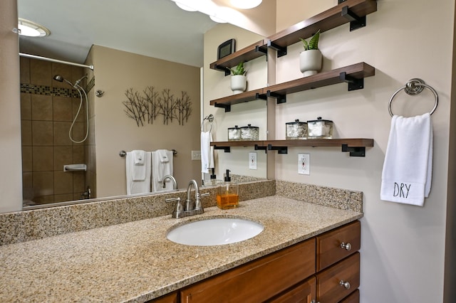 77 Carter St, Portland, ME 04103 - bathroom with vanity and bathtub / shower combination