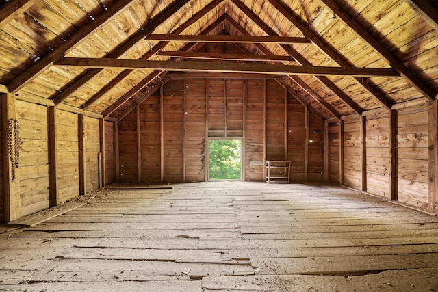 26 Unity Rd, Albion, ME 04910 - view of unfinished attic