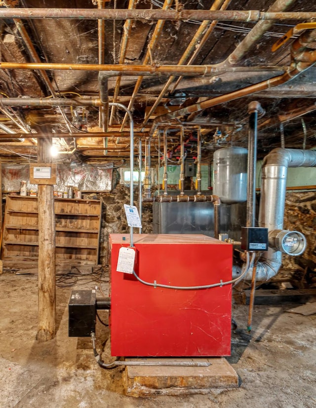 26 Unity Rd, Albion, ME 04910 - utilities with a heating unit