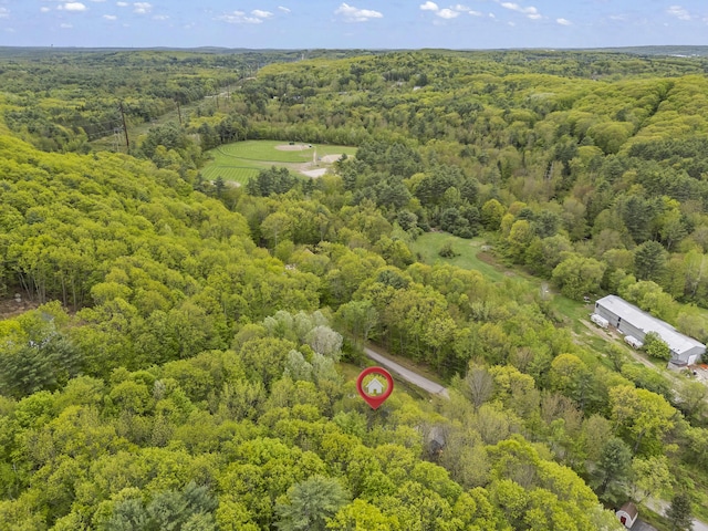 2 Ball Park Rd, Lewiston, ME 04240 - view of property location featuring a forest