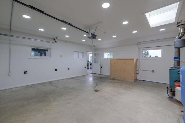 4 Seawall Point Ln, Southwest Harbor, ME 04679 - garage with a garage door opener and recessed lighting