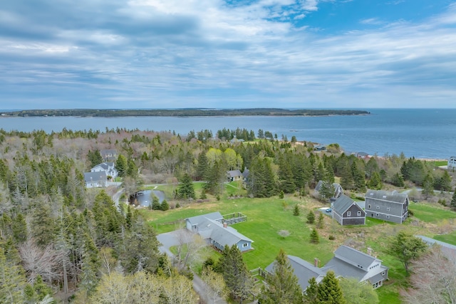 4 Seawall Point Ln, Southwest Harbor, ME 04679 - aerial view of property and surrounding area featuring a large body of water