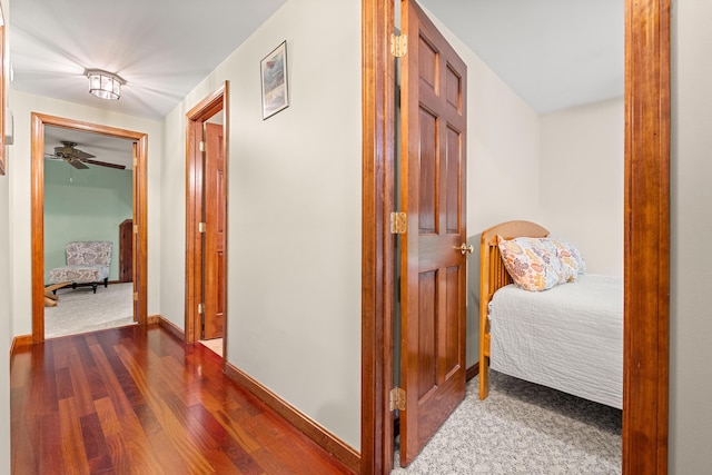 27 Wilmer Chase Rd, North Berwick, ME 03906 - hall with wood finished floors and baseboards
