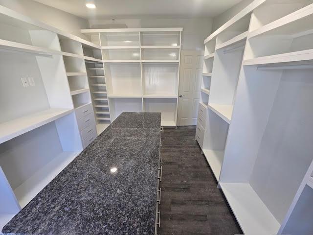 5 N Vigue Shore Rd, Albion, ME 04910 - spacious closet featuring dark wood-type flooring