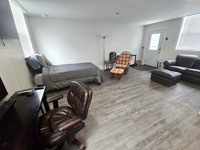 5 N Vigue Shore Rd, Albion, ME 04910 - bedroom with wood finished floors