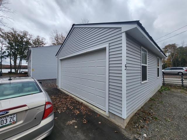 5 N Vigue Shore Rd, Albion, ME 04910 - view of garage