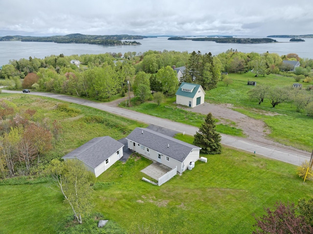 2 Cemetery Rd, Eastport, ME 04631 - view from above of property featuring a large body of water