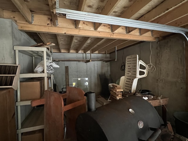 640 Bald Mountain Rd, Rangeley, ME 04970 - view of below grade area