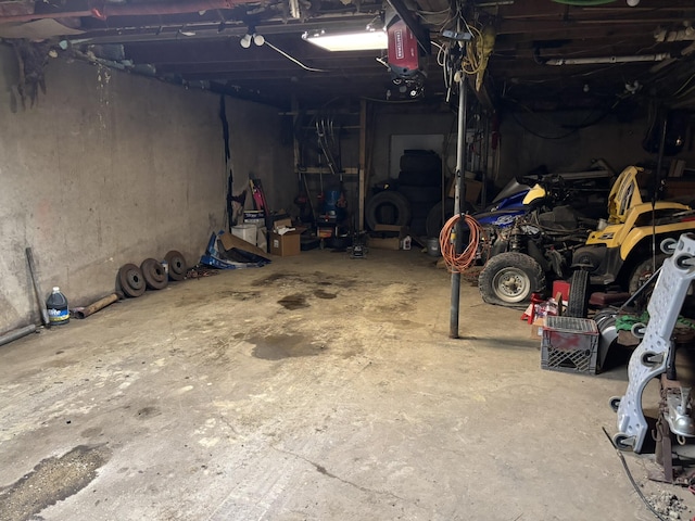 1407 Stage Rd, Etna, ME 04434 - view of garage