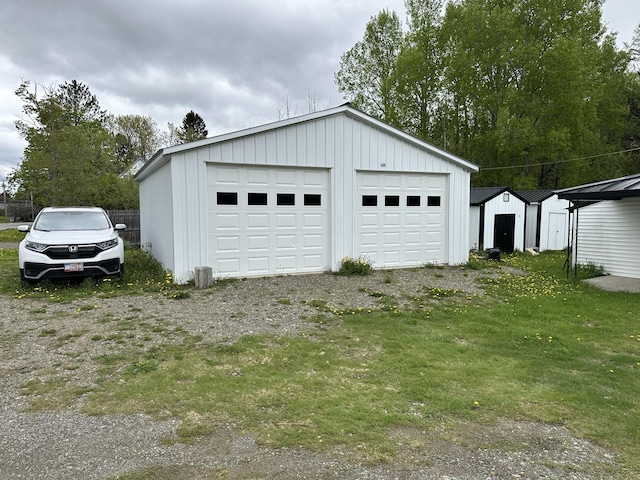 694 Calais Rd, Hodgdon, ME 04730 - view of detached garage