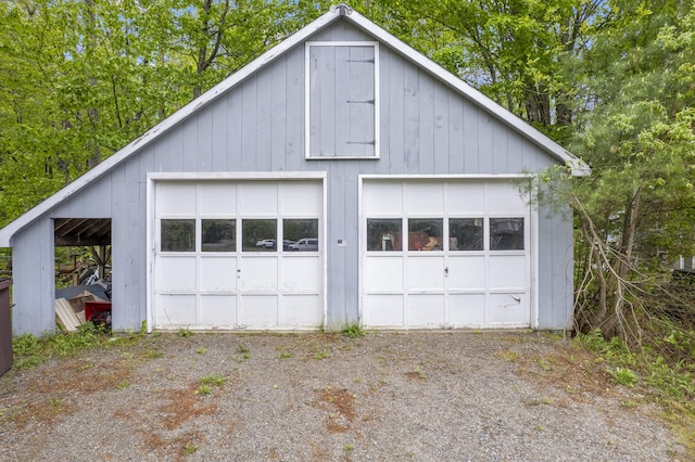 14 Lakeshore Dr, Belgrade, ME 04918 - view of detached garage