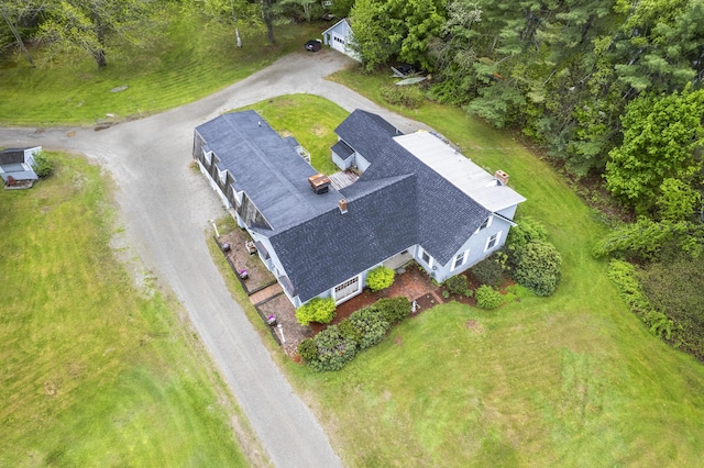 14 Lakeshore Dr, Belgrade, ME 04918 - view from above of property