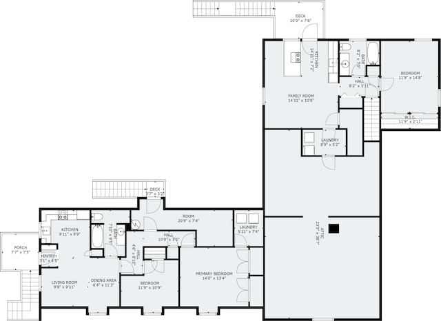 14 Lakeshore Dr, Belgrade, ME 04918 - home floor plan