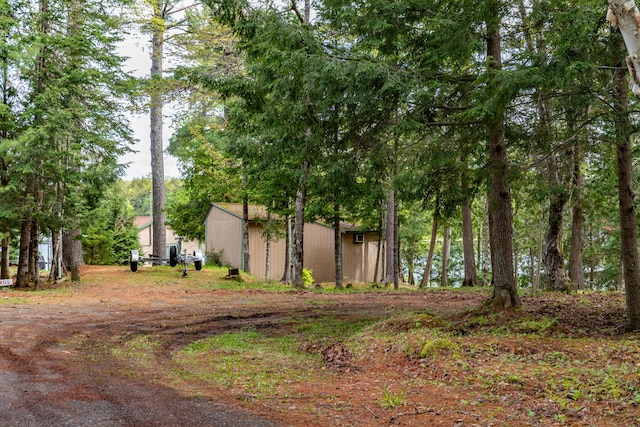 18 Breezy Knoll Dr, Princeton, ME 04668 - view of yard featuring an outbuilding