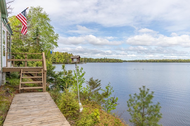 18 Breezy Knoll Dr, Princeton, ME 04668 - dock area with a water view