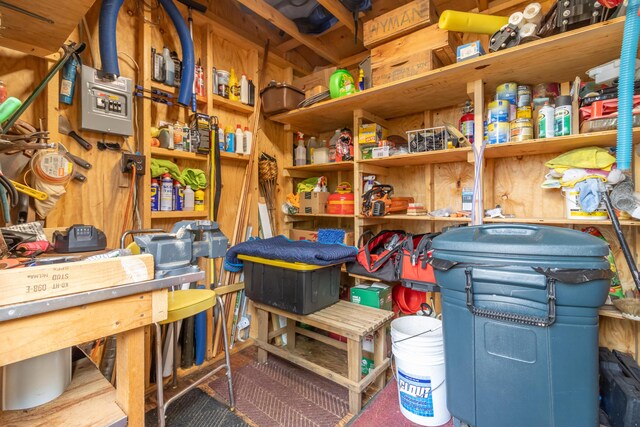 18 Breezy Knoll Dr, Princeton, ME 04668 - view of storage area