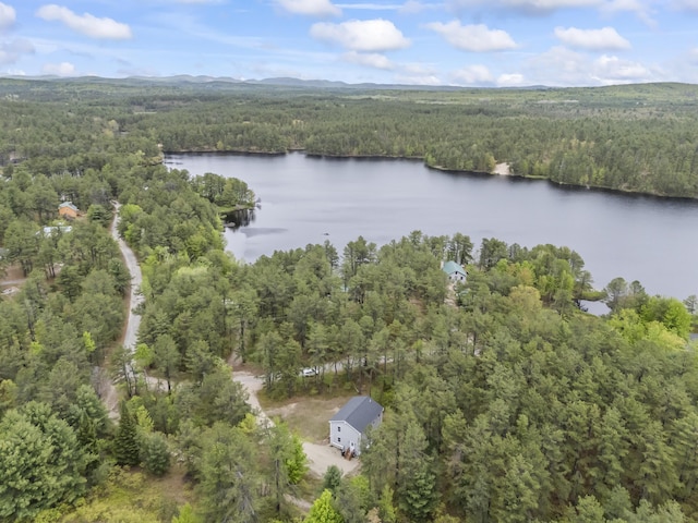 301 Pine Springs Rd, Shapleigh, ME 04076 - aerial view of property's location with a forest and a nearby body of water