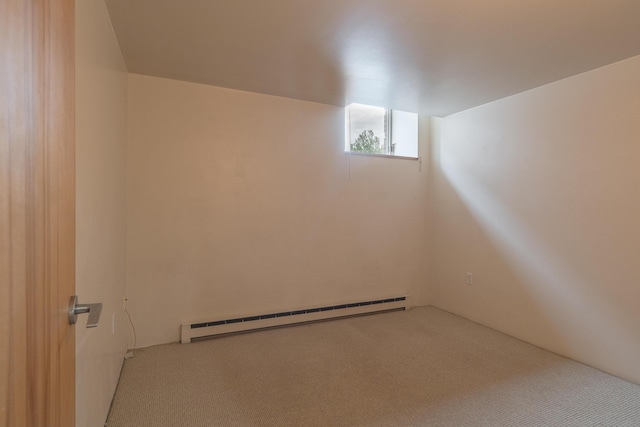 20 W St Unit 3, Portland, ME 04102 - carpeted spare room with a baseboard heating unit