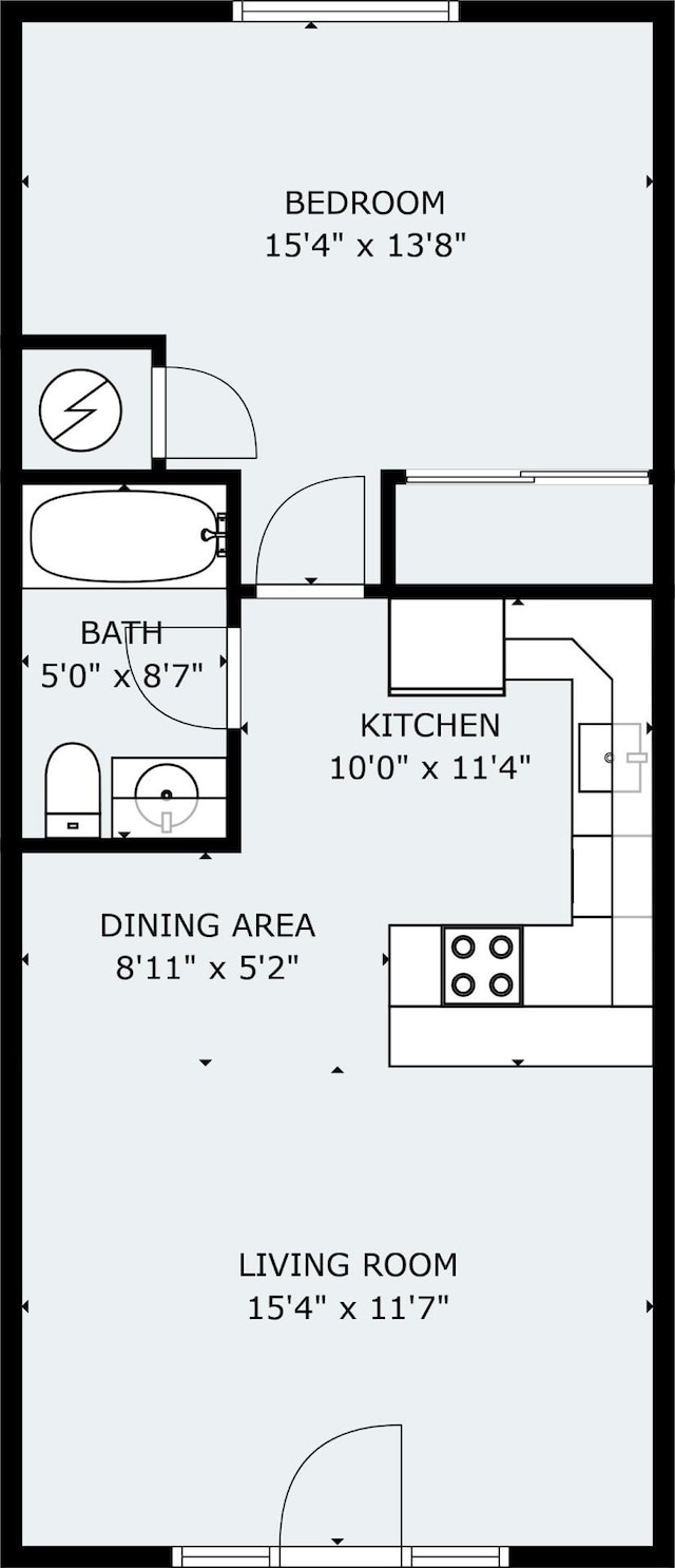 444 Main St Unit 110, Ogunquit, ME 03907 - home floor plan