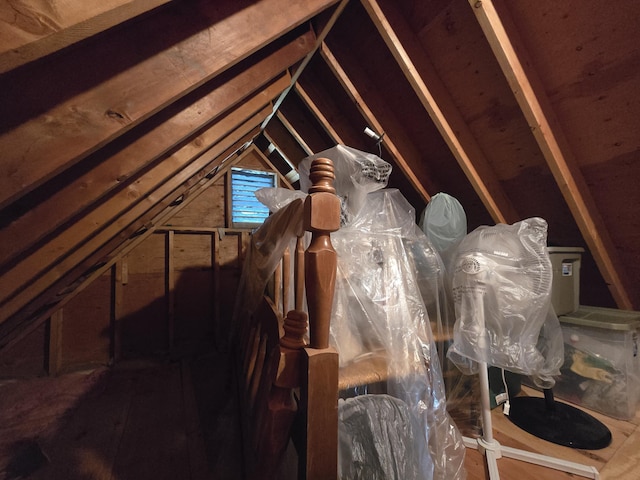 13 Bishop Farm Rd, Brownfield, ME 04010 - view of attic