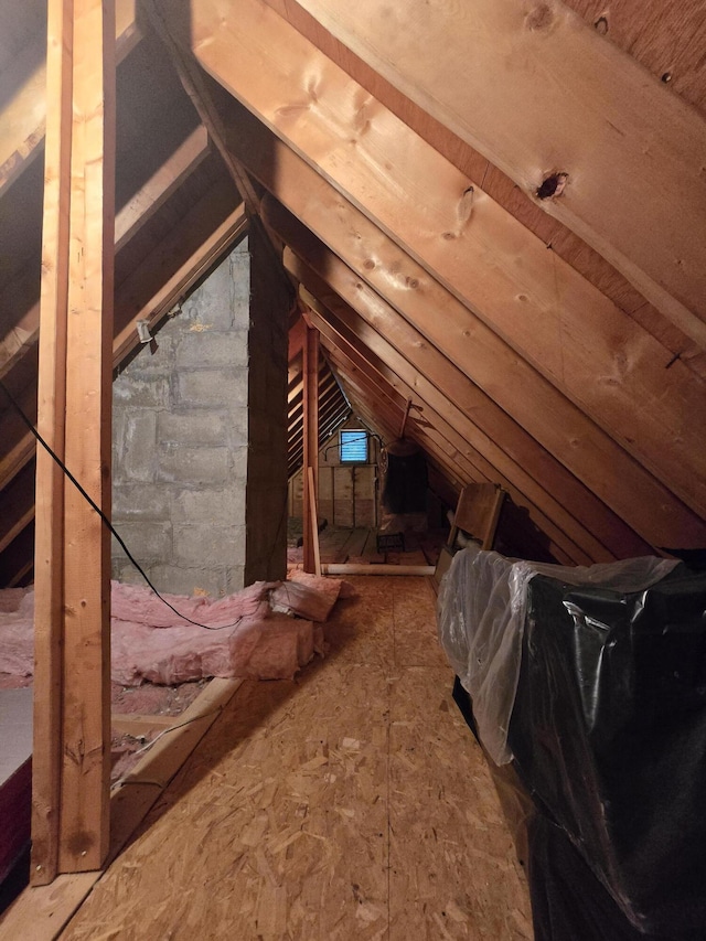 13 Bishop Farm Rd, Brownfield, ME 04010 - view of attic