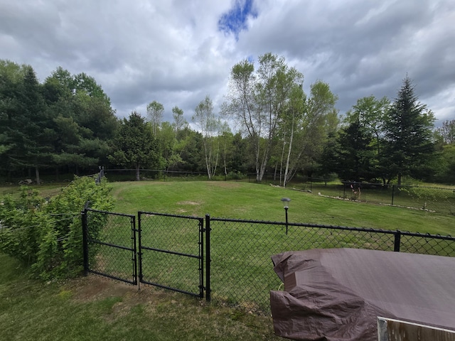 13 Bishop Farm Rd, Brownfield, ME 04010 - view of yard with a gate