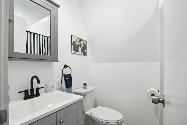 7 Scenic View Dr, Naples, ME 04055 - bathroom with toilet and vanity