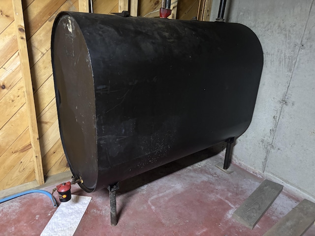 270 Mccrillis Corner Rd, Wilton, ME 04294 - basement view of oil tank