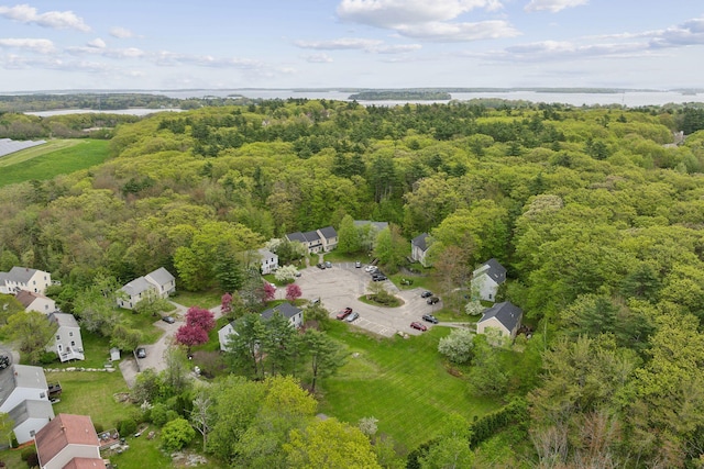 7 Apple Ledge Dr Unit 7A, Portland, ME 04103 - view of property location with a large body of water and a forest