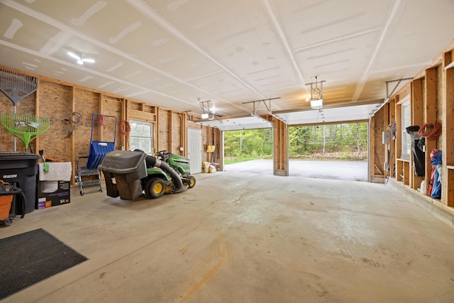 30 Maxfield Dr, Orono, ME 04473 - garage featuring a garage door opener