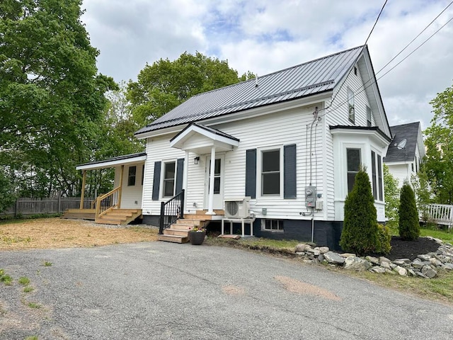 70 Pearl St, Bangor, ME 04401 - view of front of property with metal roof