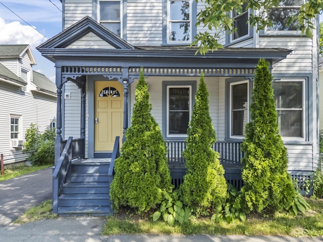 130 W Broadway, Bangor, ME 04401 - property entrance with a porch