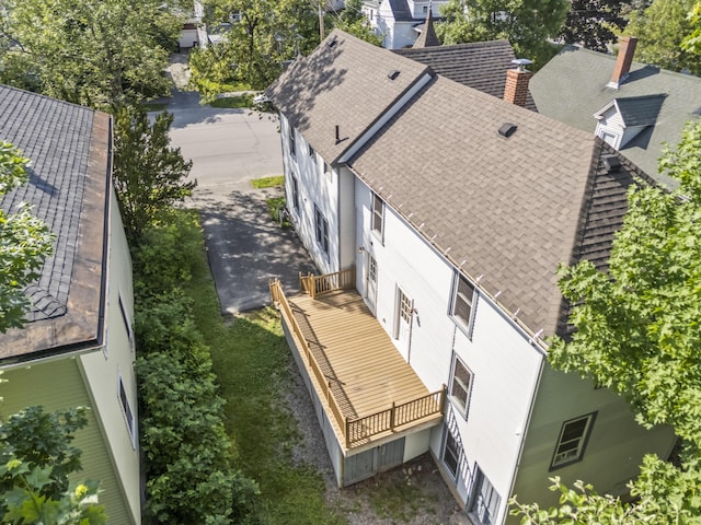 130 W Broadway, Bangor, ME 04401 - aerial view of property and surrounding area