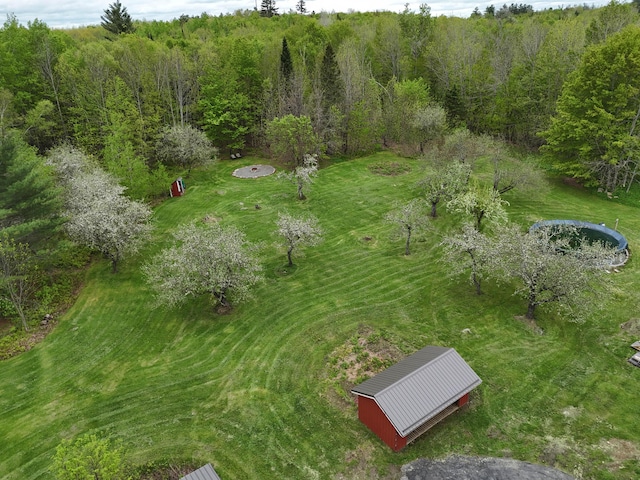 90 W Main St, Milo, ME 04463 - drone / aerial view