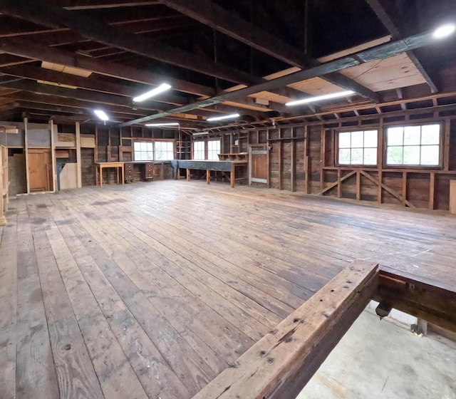 90 W Main St, Milo, ME 04463 - misc room featuring hardwood / wood-style flooring