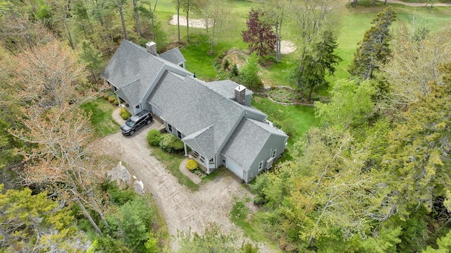 2 Round Cove Ln Unit 2, Phippsburg, ME 04562 - view from above of property