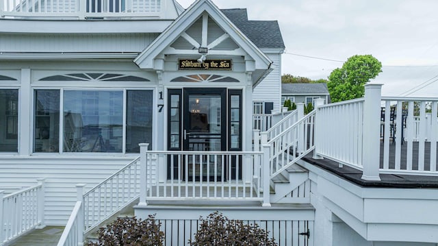 17 Bank Rd, York, ME 03909 - view of property entrance